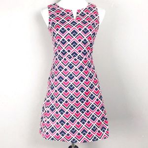 GAP Marcy Dobby Geometric Sheath Dress